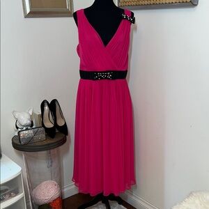 Kate Spade Pink Midi Dress